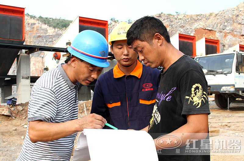 現(xiàn)場指導設(shè)備的安裝、調(diào)試
